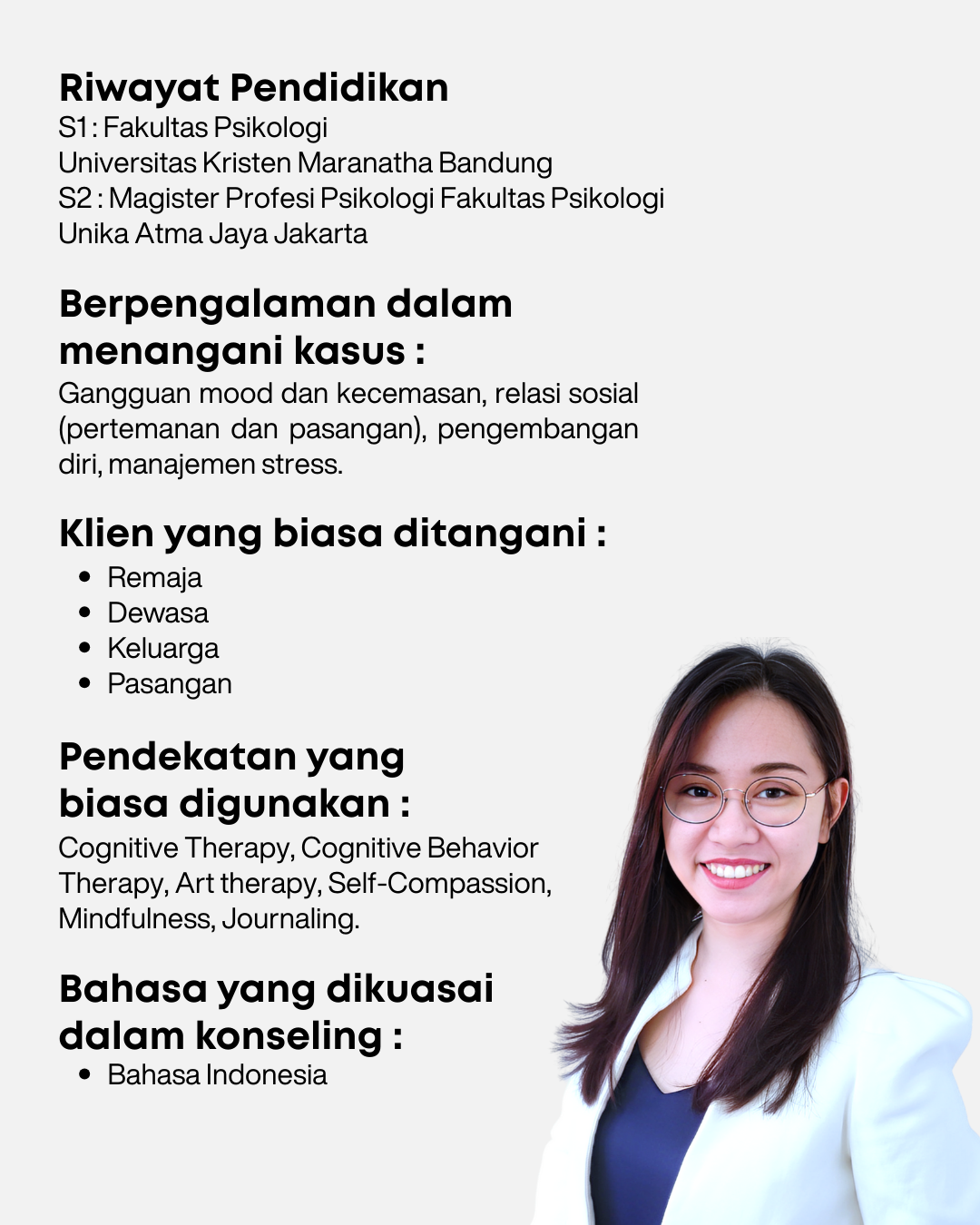 Brainspotting Therapy dengan Grace Indrawati, M. Psi., Psikolog
